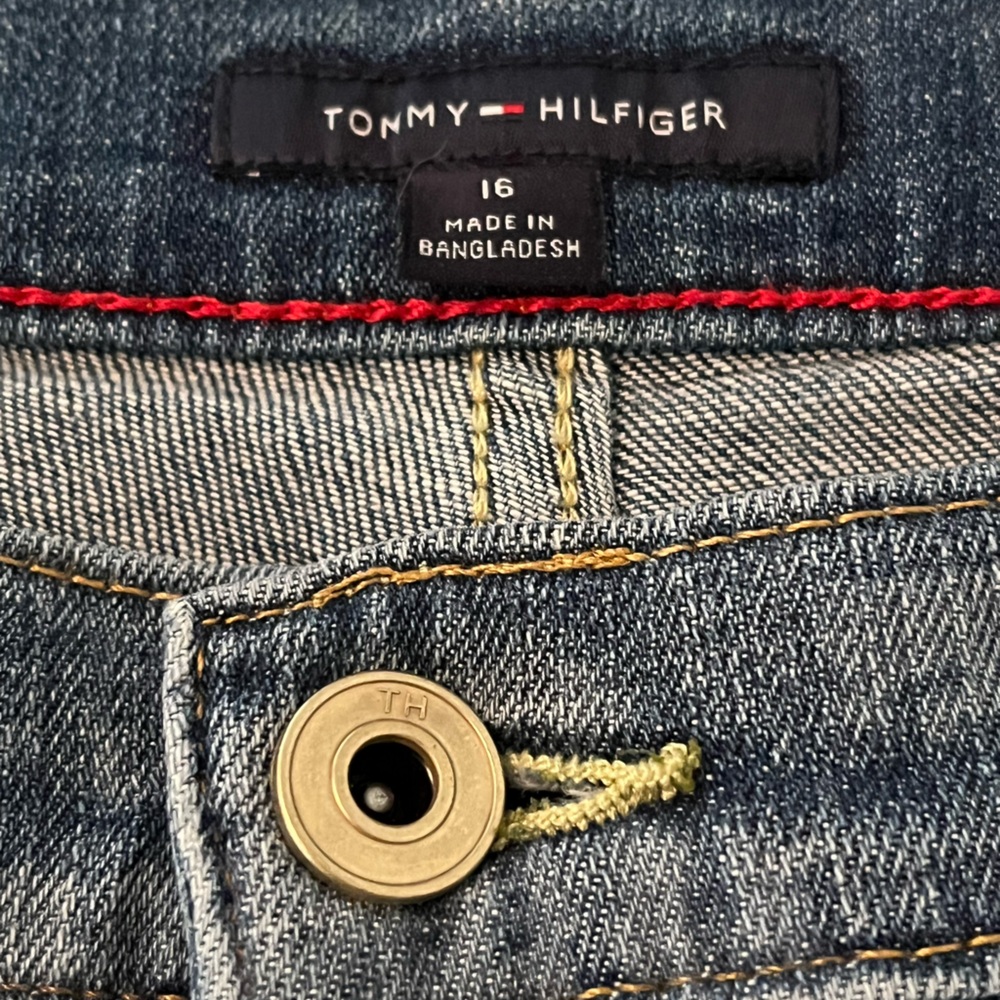 Tommy Hilfiger size 16 blue Jean capris